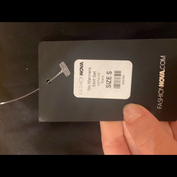 Fashion Nova no manners skirt set - Picture 2 of 2